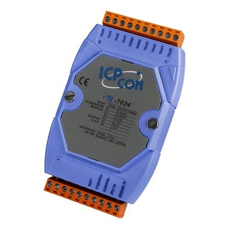 Icp Das 4-channel 14-bit analog output module I-7024